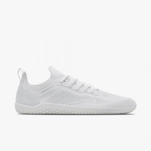 Bright White Vivobarefoot Primus Lite Knit | FATKQYP-47