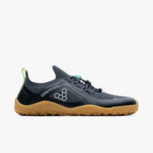 Graphite-Gum Vivobarefoot Primus Trail Knit FG | KCBXQWO-71