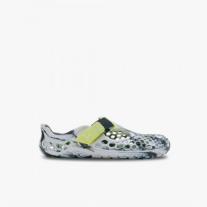 Obsidian-White Vivobarefoot Ultra Bloom Kids | DRWHITB-72