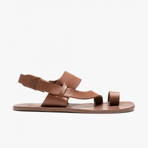 Tan Vivobarefoot Opanka Sandal | VSRLEKY-19