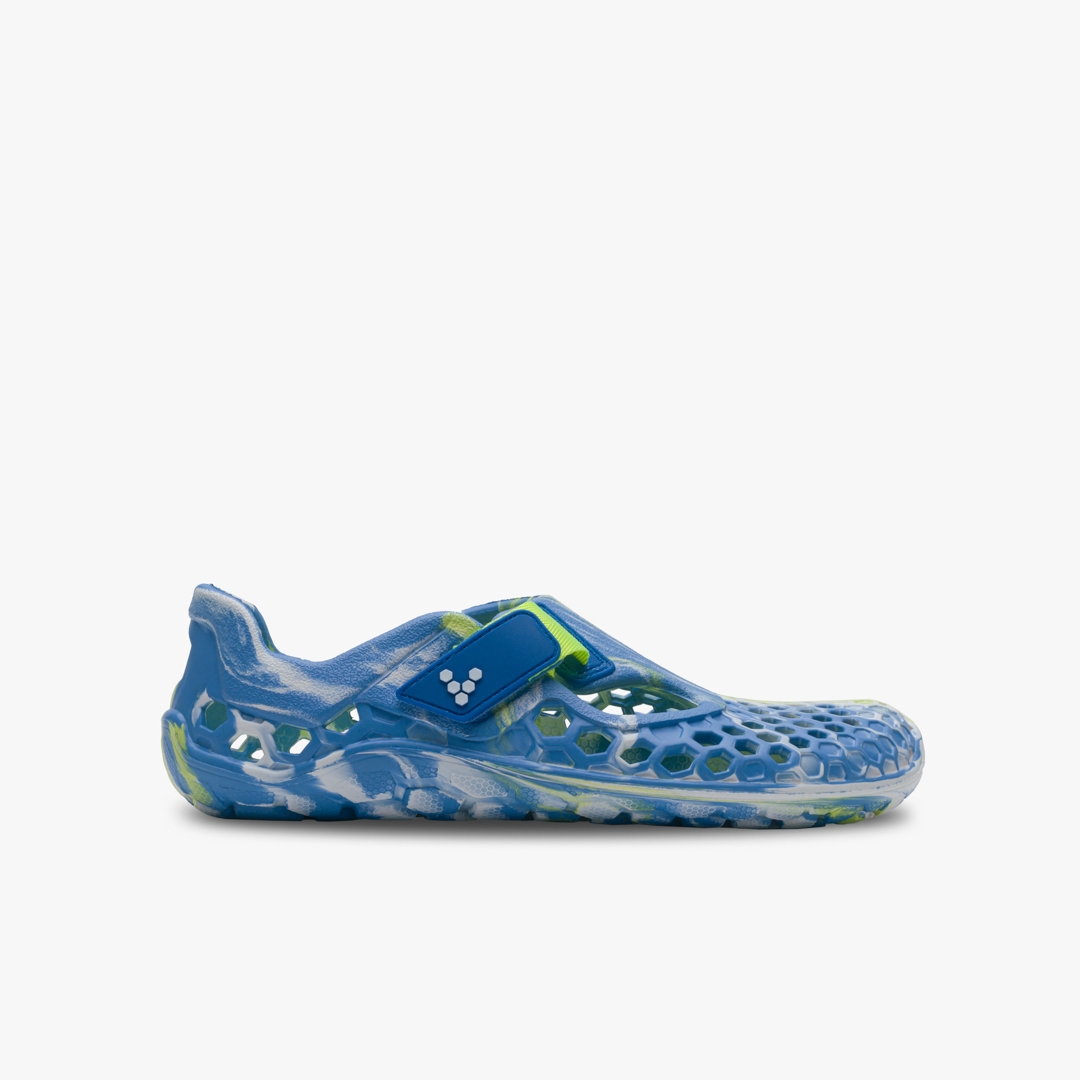 Blue Aqua Vivobarefoot Ultra Bloom Juniors | YIWMGXB-61