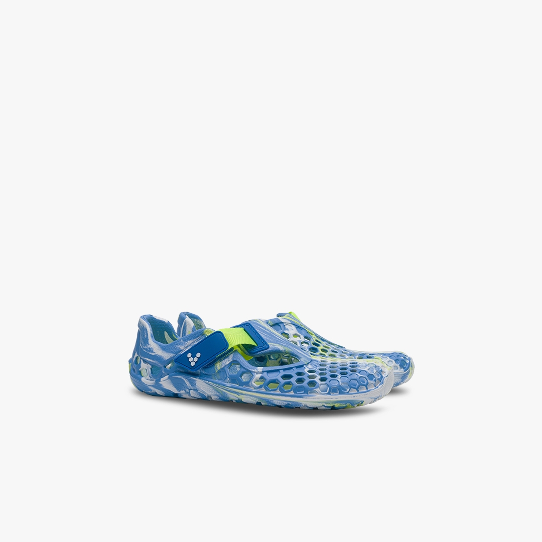 Blue Aqua Vivobarefoot Ultra Bloom Preschool | GUBLTEQ-81