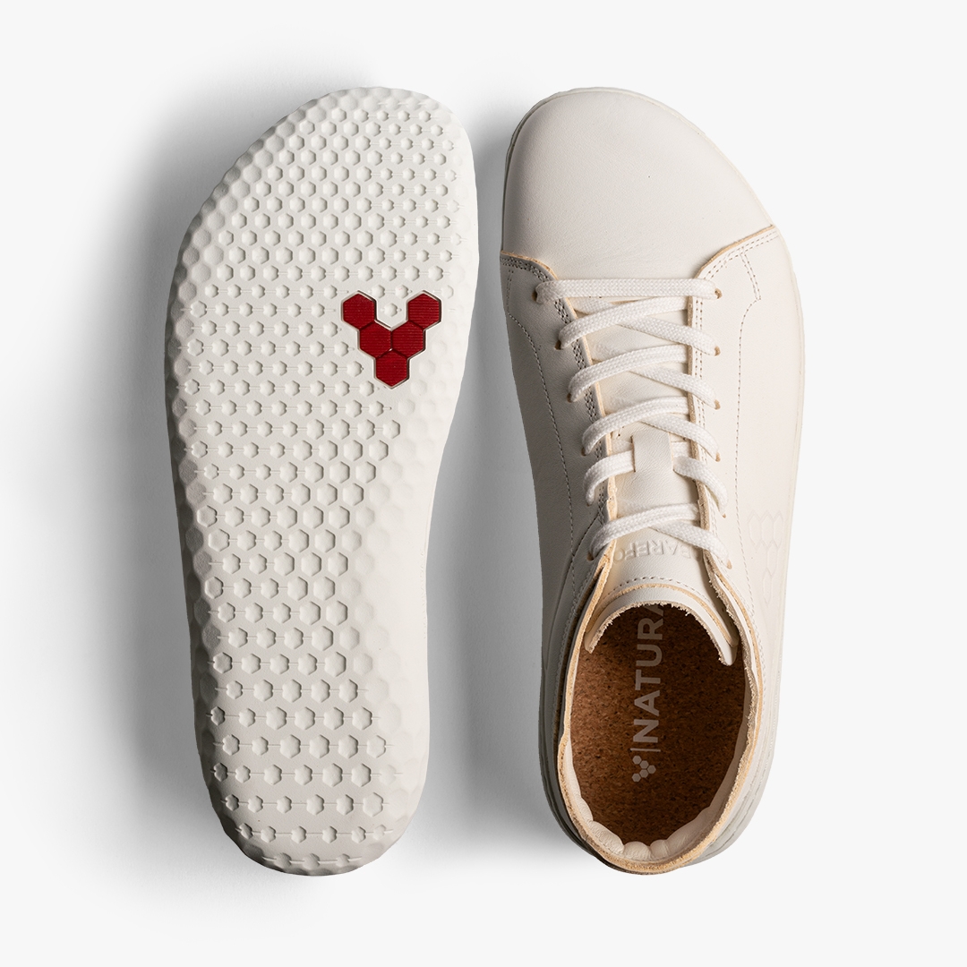 Bright White Vivobarefoot Geo Court III | XLTRHOQ-45