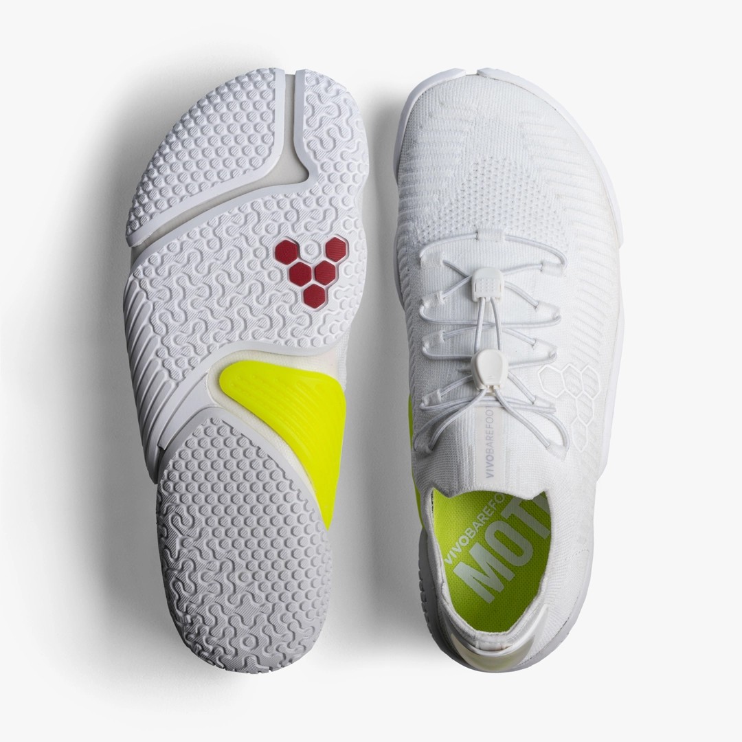 Bright White Vivobarefoot Motus Flex | CAQHPUL-68