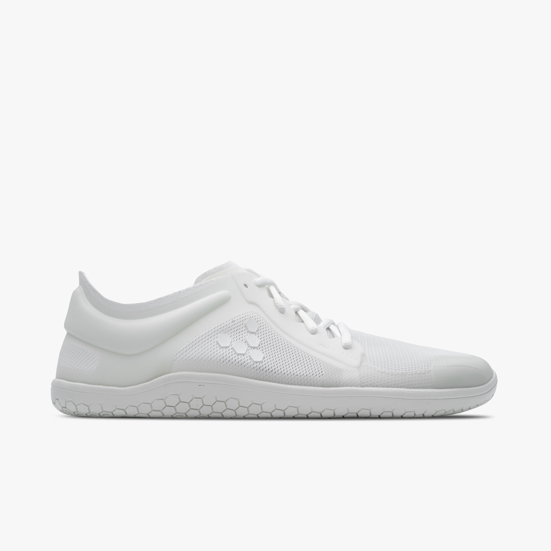 Bright White Vivobarefoot Primus Lite III | RCMXHAJ-14