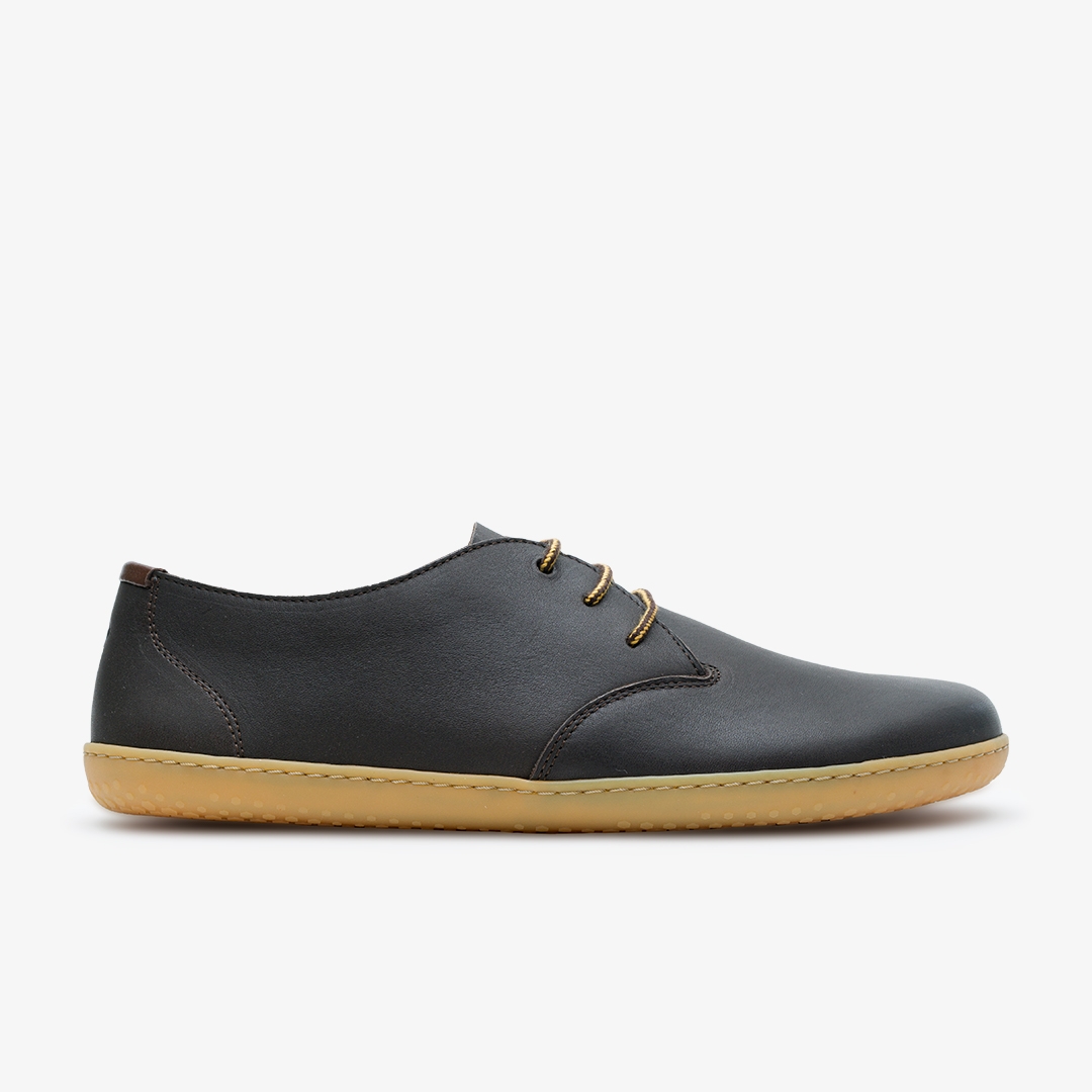 Brown Leather Vivobarefoot Ra III | QITCLDN-57