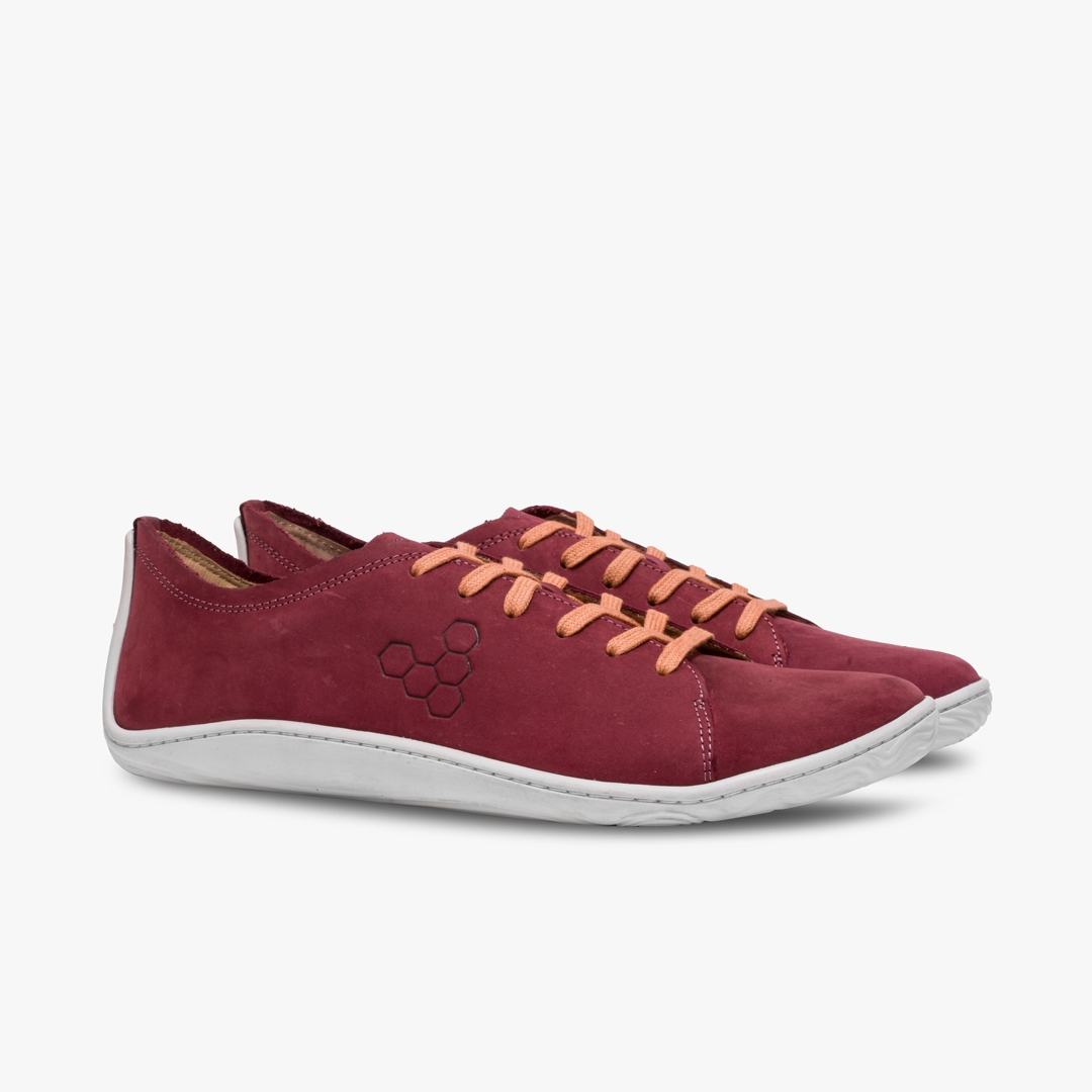 Burgundy Vivobarefoot Addis | GRUIKDB-34