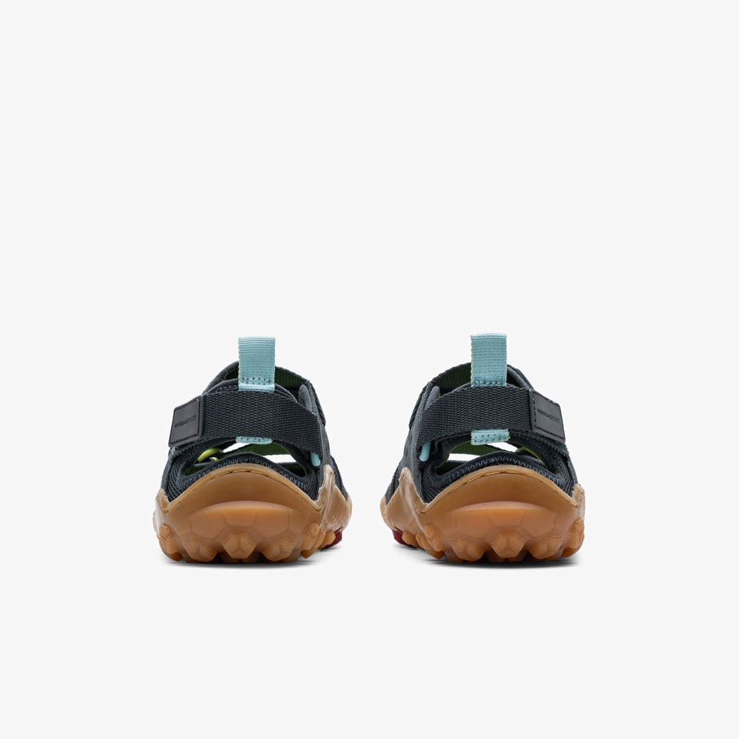 Charcoal-Gum Vivobarefoot Tracker Sandal | CBOHXVT-94