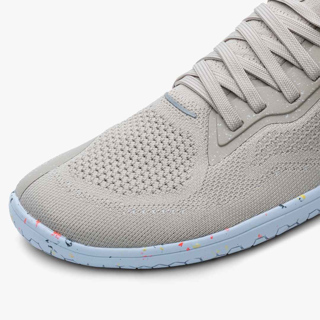 Feather Grey Vivobarefoot Primus Lite Knit | UOMPXND-68