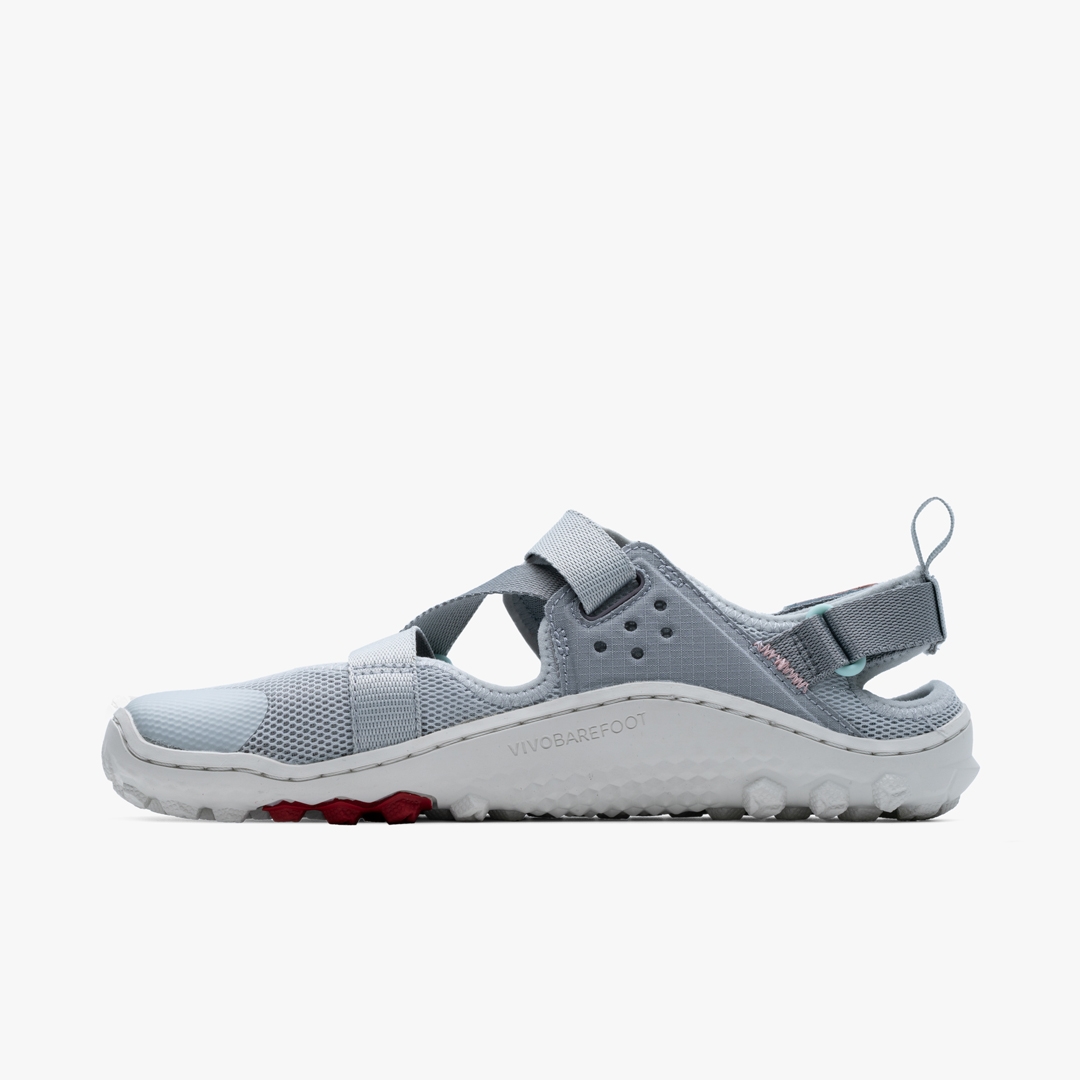 Glacier Grey Vivobarefoot Tracker Sandal | VOGTQCK-05