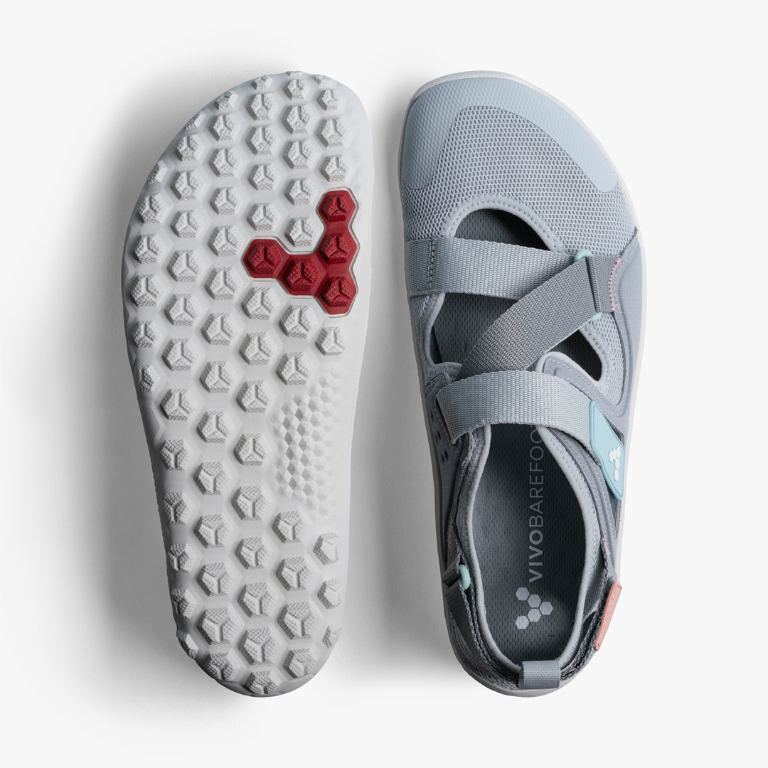 Glacier Grey Vivobarefoot Tracker Sandal | DTYOPNI-01