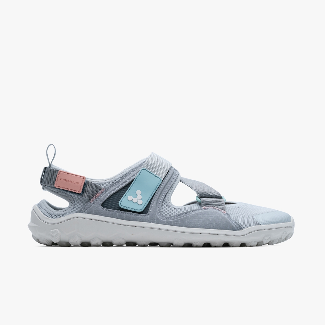 Glacier Grey Vivobarefoot Tracker Sandal | DTYOPNI-01