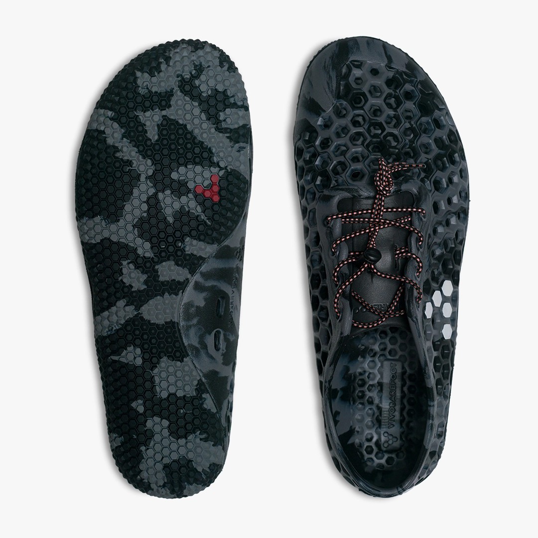 Obsidian-Grey Vivobarefoot Ultra III Bloom | GHSBCLJ-08