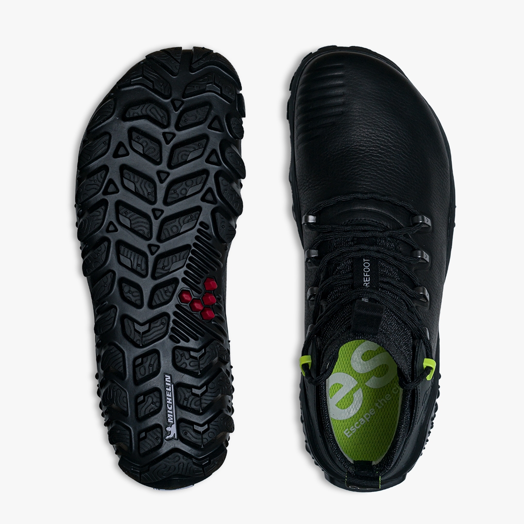 Obsidian-Lime Vivobarefoot Magna Forest Esc | QFMUCTG-30