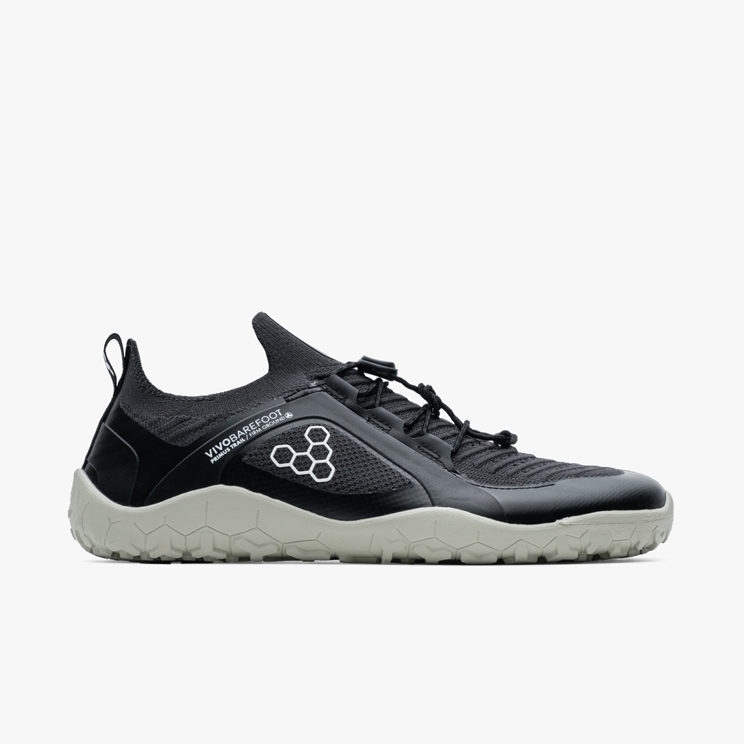 Obsidian-Pelican Vivobarefoot Primus Trail Knit FG | XBHNVGD-47