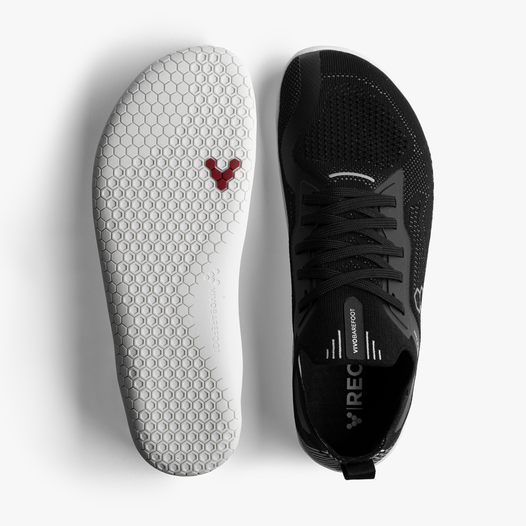 Obsidian Vivobarefoot Primus Lite Knit | XOLUFDS-06