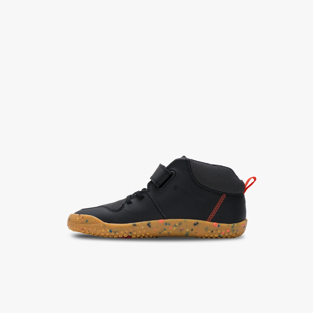 Obsidian Vivobarefoot Primus Ludo Hi Preschool | PUSVXAJ-80