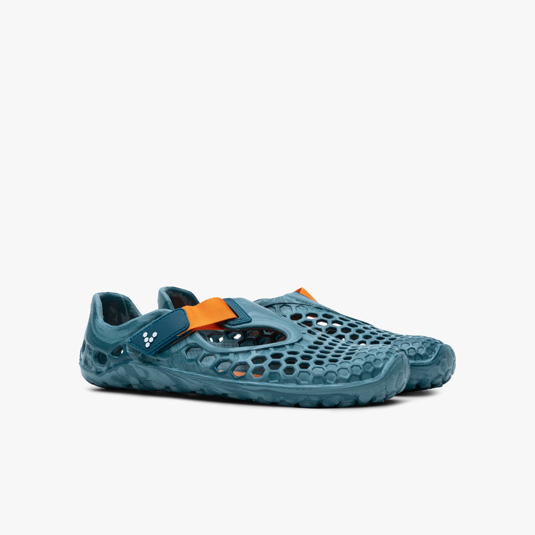 Ocean Wave Vivobarefoot Ultra Bloom Juniors | PEXGDQO-26