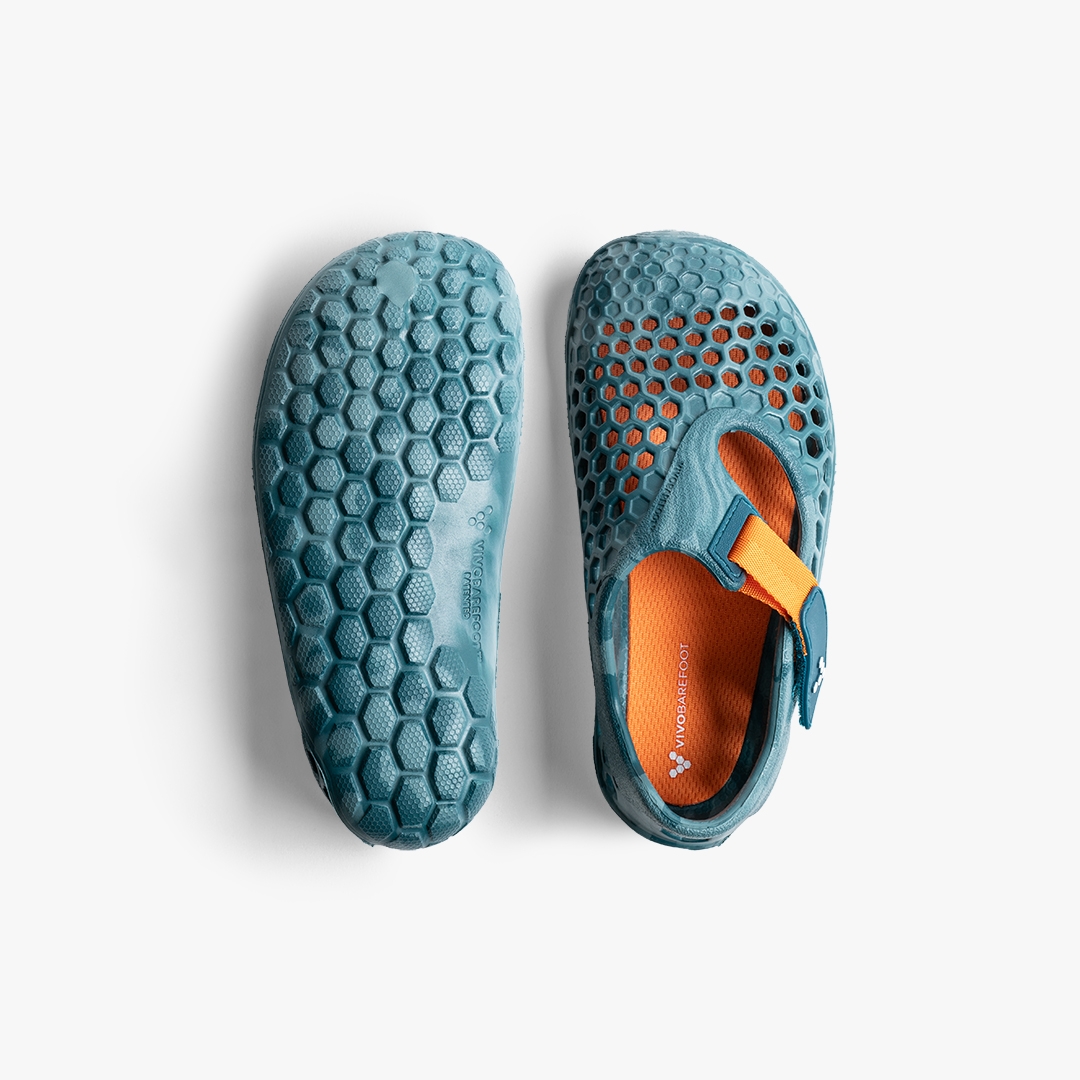 Ocean Wave Vivobarefoot Ultra Bloom Preschool | WJDLYBC-65