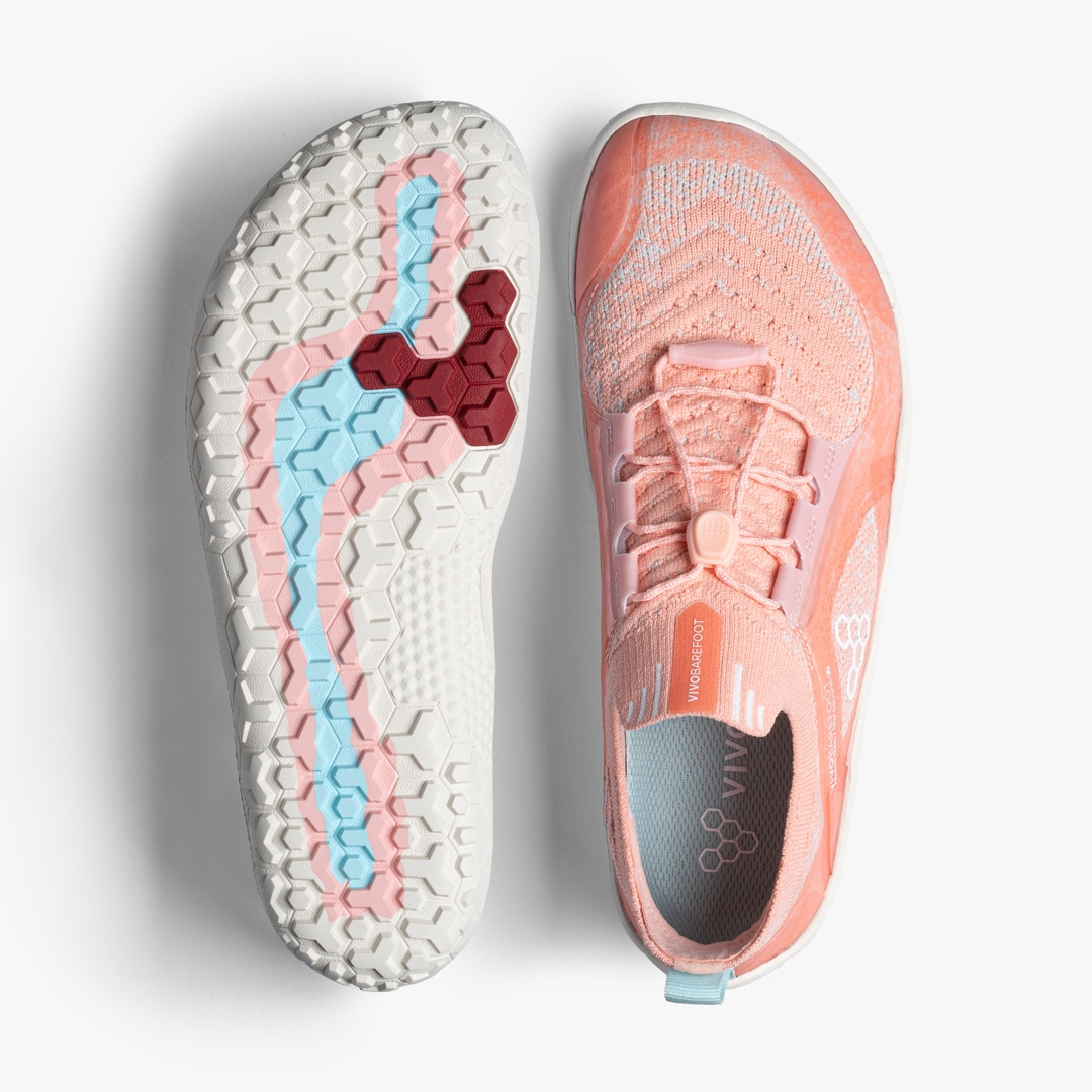 Peach Melba Vivobarefoot Primus Trail Knit FG | XTEVYCW-28