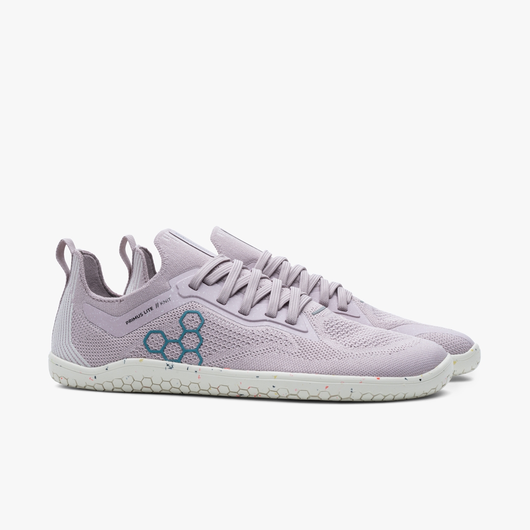 Violet Ice Vivobarefoot Primus Lite Knit | QIPGMYU-23