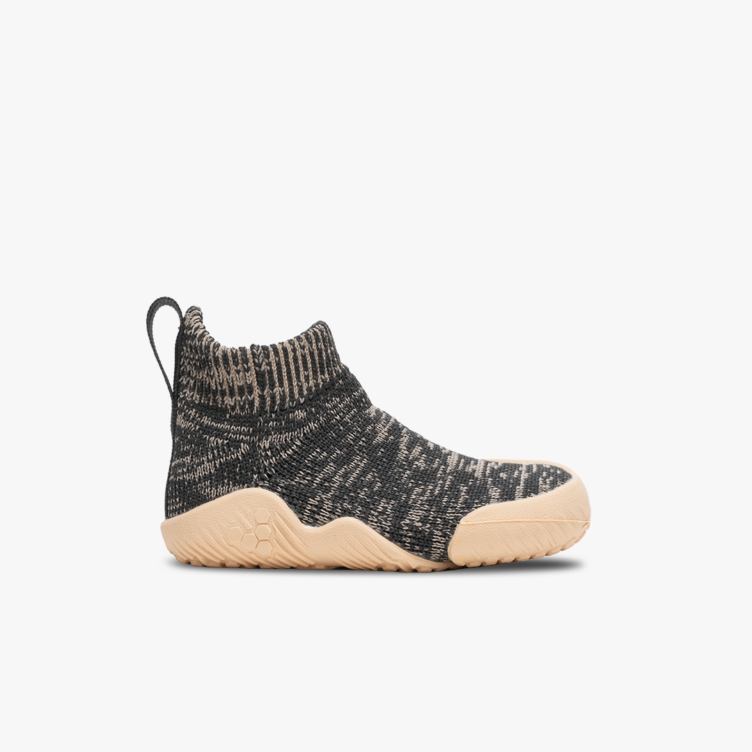 Woodland Grey Vivobarefoot Pluma Knit Preschool | ITRPYZE-67