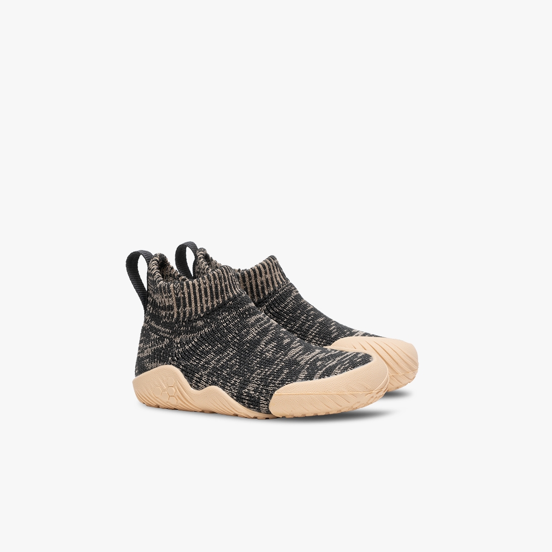 Woodland Grey Vivobarefoot Pluma Knit Toddlers | PARVJUE-30